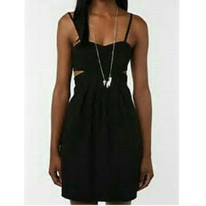 Urban NWT Black Cut Out Mini Dress